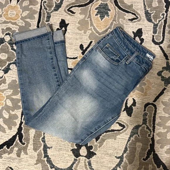 Mossimo Boyfriend Denim Jeans women’s 8 - Picture 1 of 4